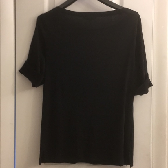 Ralph Lauren black blouse size M/L - Picture 6 of 7